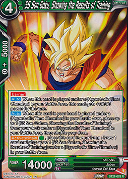SS Son Goku, Showing the Results of Training