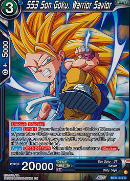 SS3 Son Goku, Warrior Savior