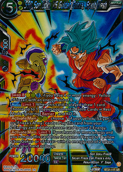 SSB Son Goku VS Golden Frieza, Spirit Clash