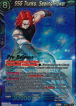SSG Trunks, Sealing Power