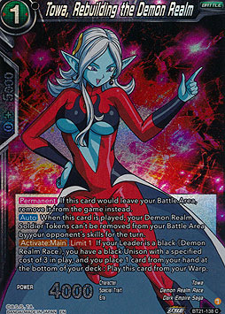 Towa, Rebuilding the Demon Realm