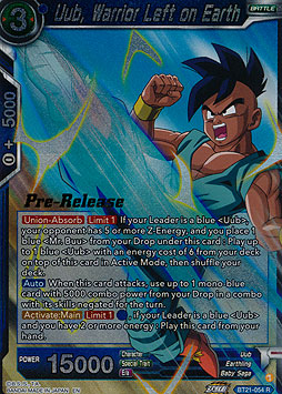 Uub, Warrior Left on Earth