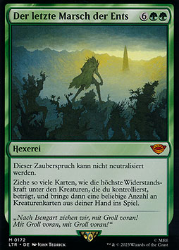 Der letzte Marsch der Ents