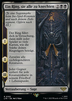 Ein Ring, sie alle zu knechten