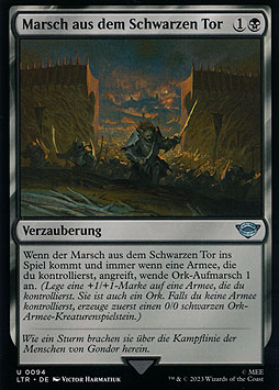 Marsch aus dem Schwarzen Tor