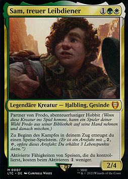 Sam, treuer Leibdiener