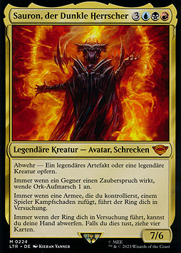 Sauron, der dunkle Herrscher