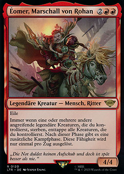 Éomer, Marschall von Rohan