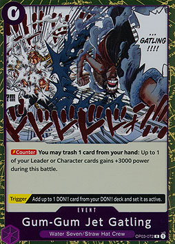 Gum-Gum Jet Gatling