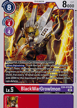 BlackWarGrowlmon