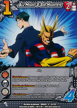 All Might & Sir Nighteye