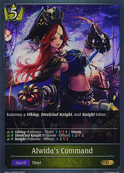 Alwida’s Command