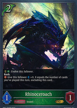 Rhinoceroach