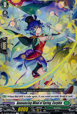 Announcing Wind of Spring, Corphie
