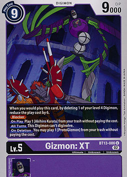 Gizmon: XT