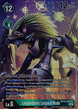 Leopardmon: Leopard Mode