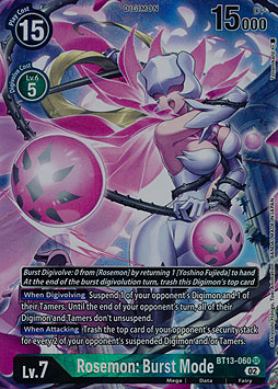 Rosemon: Burst Mode