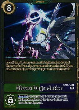 Chaos Degradation