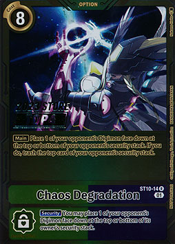 Chaos Degradation