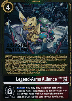 Legend-Arms Alliance