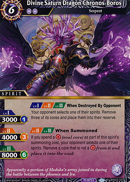 Divine Saturn Dragon Chronos-Boros