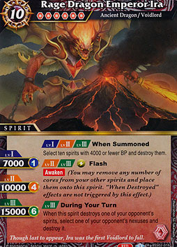 Rage Dragon Emperor Ira