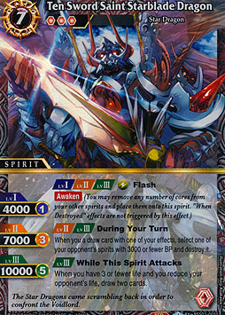 Ten Sword Saint Starblade Dragon