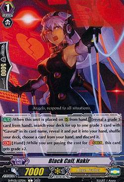 Black Call, Nakir