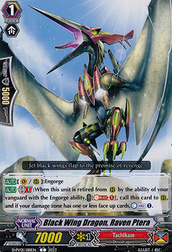 Black Winged Dragon, Raven Ptera