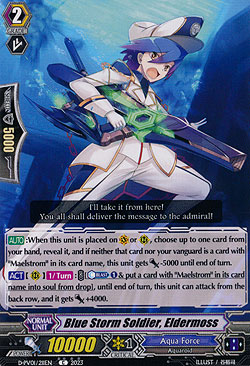 Blue Storm Soldier, Eldermoss