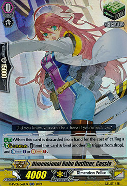 Dimensional Robo Outfitter, Cassie