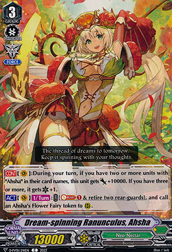 Dream-spinning Ranunculus, Ahsha