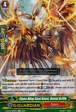 Flame Wing Steel Beast, Denial Griffin