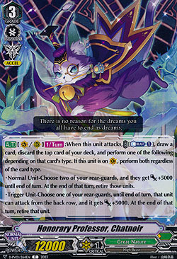Honorary Professor, Chatnoir