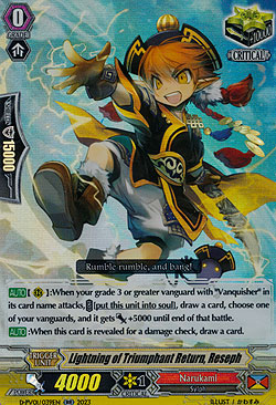 Lightning of Triumphant Return, Reseph