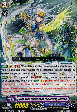 One Who Surpasses the Storm, Thavas