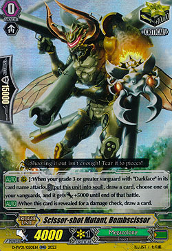 Scissor-shot Mutant, Bombscissor
