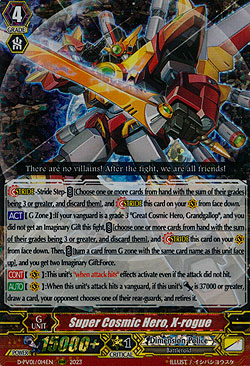 Super Cosmic Hero, X-rogue