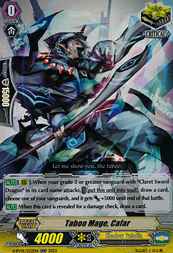 Taboo Mage, Cafar