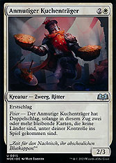 Anmutiger Kuchenträger