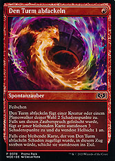 Den Turm abfackeln