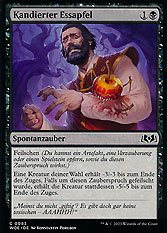 Kandierter Essapfel