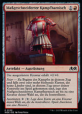 Maßgeschneideter Kampfharnisch