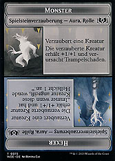 Monster-Spielstein / Hexer-Spielstein