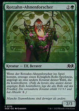 Rotzahn-Ahnenforscher