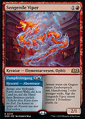 Sengende Viper // Dampfreinigung