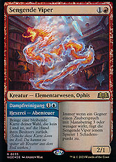 Sengende Viper // Dampfreinigung
