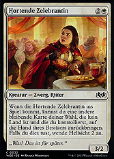 Hortende Zelebrantin