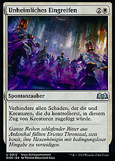 Unheimliches Eingreifen