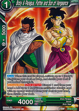 Broly & Paragus, Father and Son of Vengeance